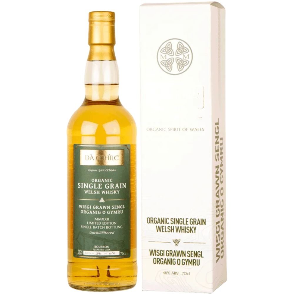 Da Mhile 35cl Single Grain Welsh Whisky - Old Railway Line Garden Centre