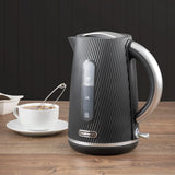 Daewoo Black Argyle 1.7L Jug Kettle - Old Railway Line Garden Centre