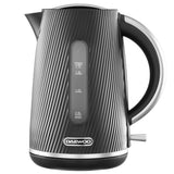 Daewoo Black Argyle 1.7L Jug Kettle - Old Railway Line Garden Centre
