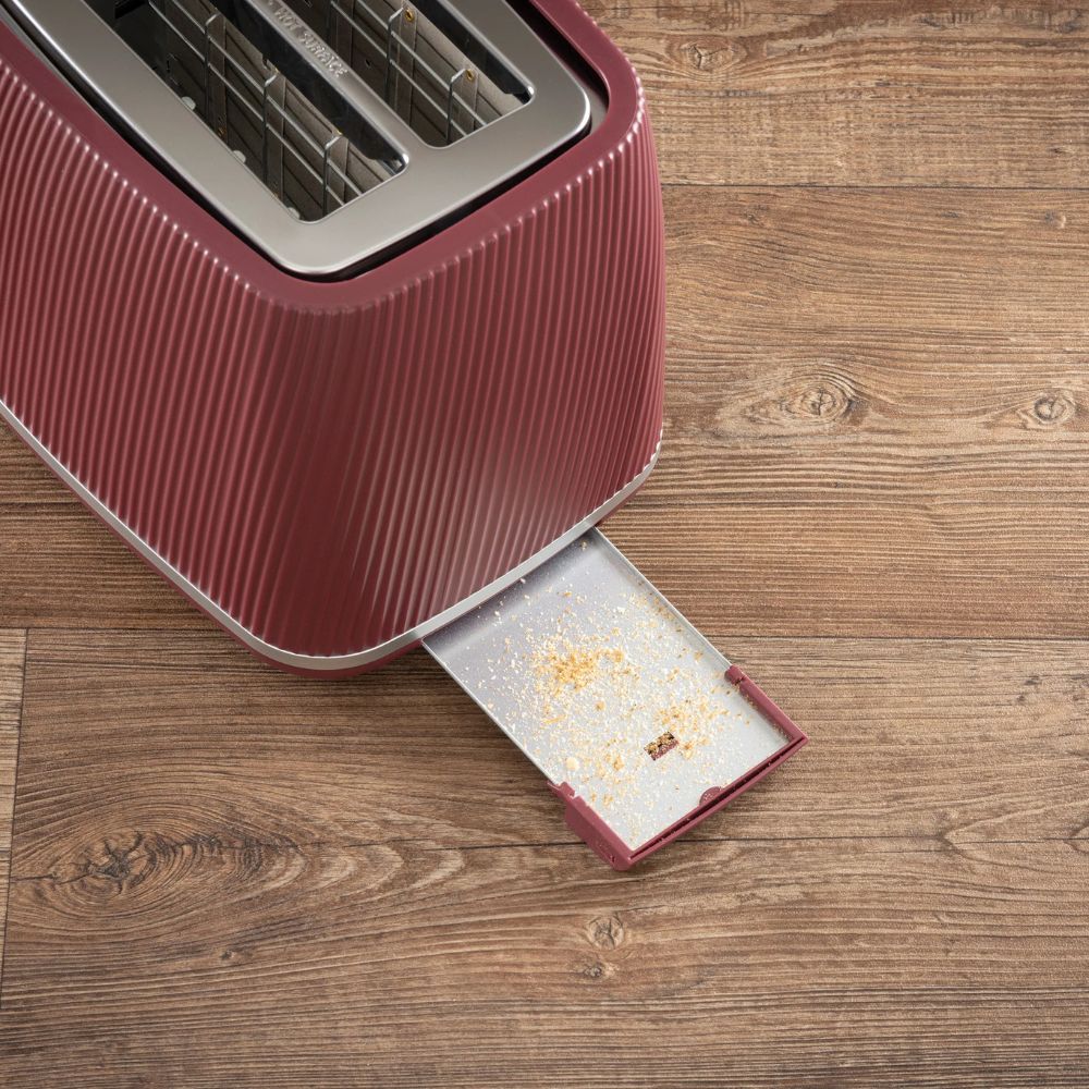 Daewoo Cascade 2 Slice Toaster - Ruby Red