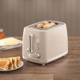 Daewoo Cascade 2 Slice Toaster - Taupe