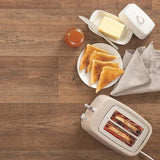 Daewoo Cascade 2 Slice Toaster - Taupe