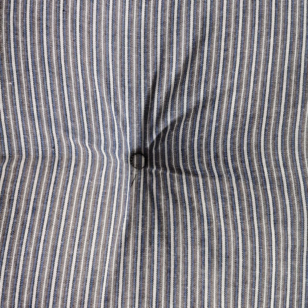 Danish Design 23inch Rustic Stripe Snuggle Dog Bed - Denim - Old Railway Line Garden Centre