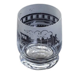 Dartington 350ml Aspect Steam Train Glass Tumbler - Old Railway Line Garden Centre