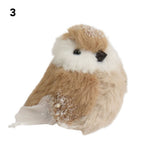 Decoris 11cm Fluffy Bird Christmas Clip Decoration - (Choice of 3)