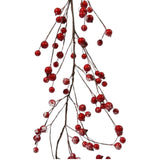 Decoris 130cm Berry Garland with Snow