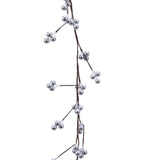 Decoris 130cm Garland with Silver Berries