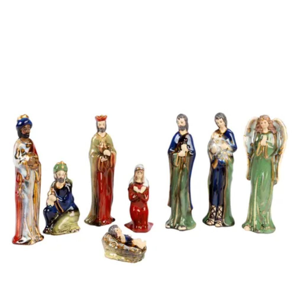 Decoris 13cm Nativity Characters Set