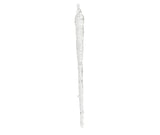 Decoris 20cm Frosted Glass Icicle (Pack of 3)
