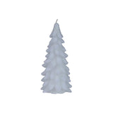 Decoris 20cm White Christmas Tree Candle