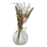 Decoris 22cm Artifical Dried Flower Vase (Choice of 3) - Old Railway Line Garden Centre