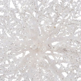 Decoris 23cm White Poinsettia
