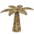 Decoris 23cm Woven Waterhyacint Palm Tree - Old Railway Line Garden Centre