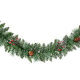 Decoris 270cm Frosted Windham Garland