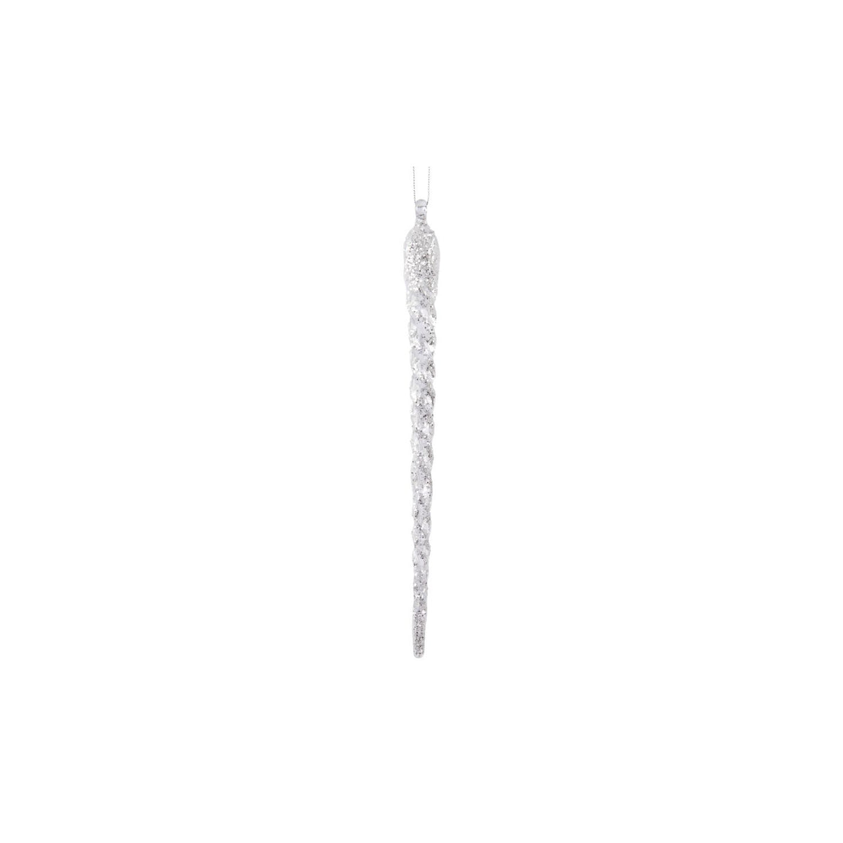 Decoris 28cm Acrylic Glitter Icicle