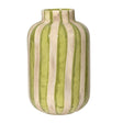 Decoris 29.5cm Terracotta Vase - Green - Old Railway Line Garden Centre