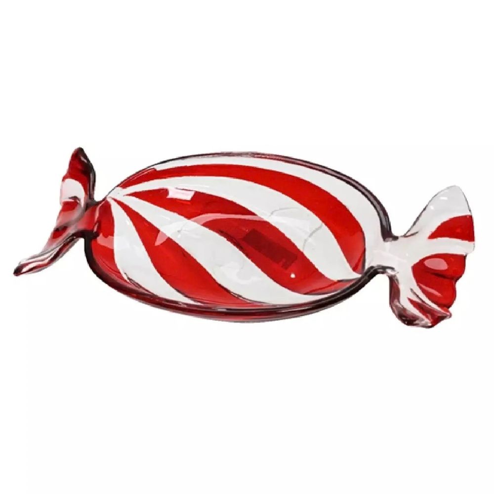 Decoris 35cm Candy Glass Tray