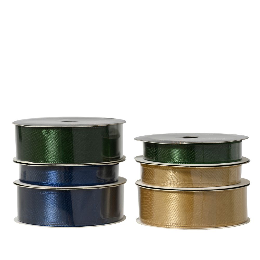 Decoris 3m Satin Ribbon (Choice of 9)