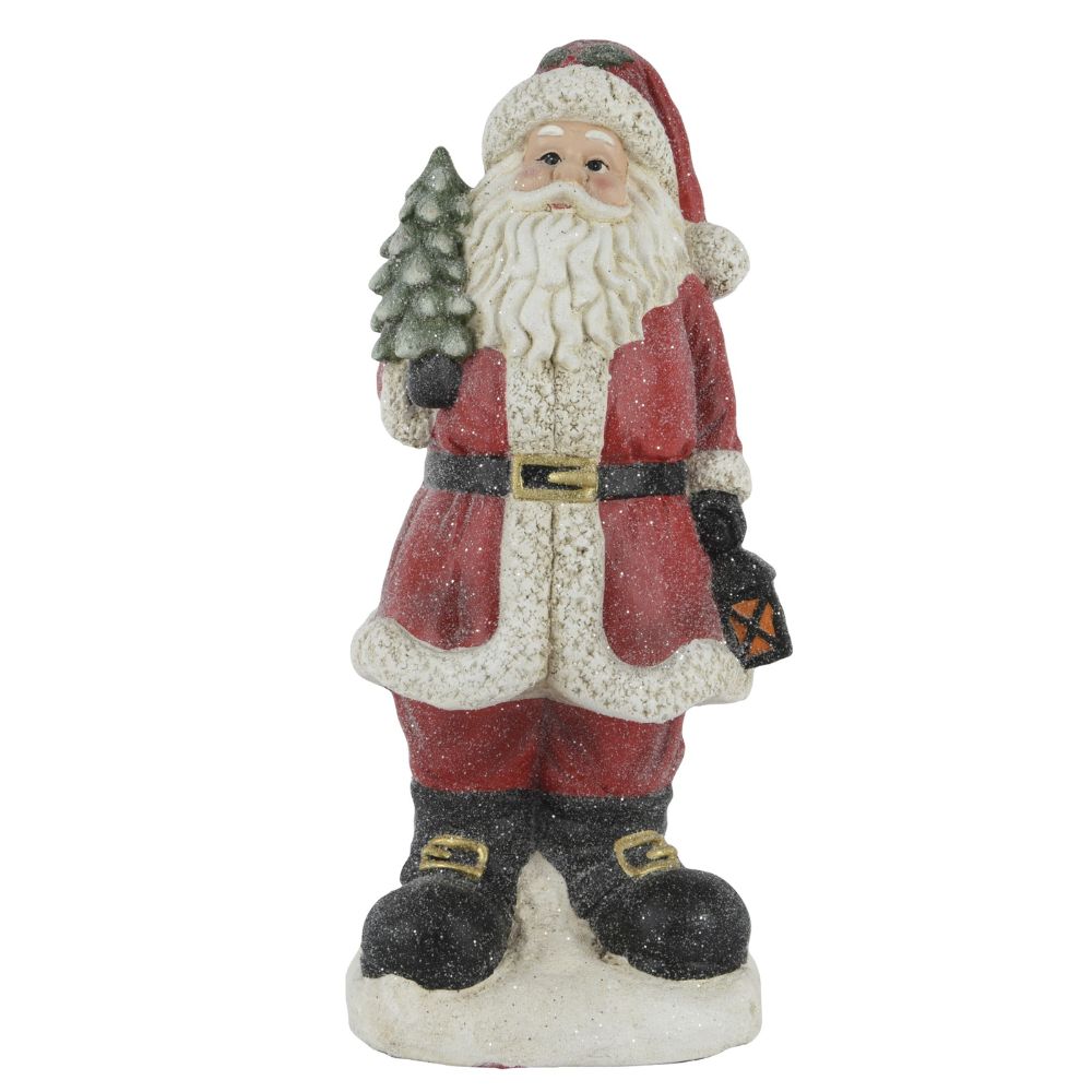 Decoris 48cm Santa Ornament