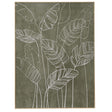 Decoris 80cm Palm Leaf Canvas in Natural Brown Frame - Old Railway Line Garden Centre