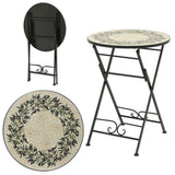 Decoris Athens 2-Seater Mosaic Iron Bistro Set - Old Railway Line Garden Centre