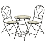 Decoris Athens 2-Seater Mosaic Iron Bistro Set - Old Railway Line Garden Centre