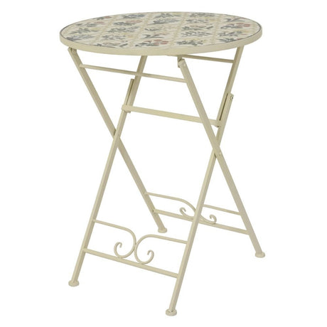 Decoris Coimbra 2-Seater Mosaic Iron Bistro Set - Old Railway Line Garden Centre