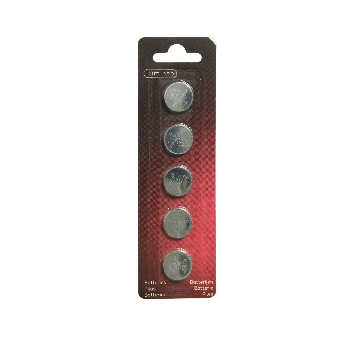 Decoris CR2032 Batteries 3V (Pack of 5)