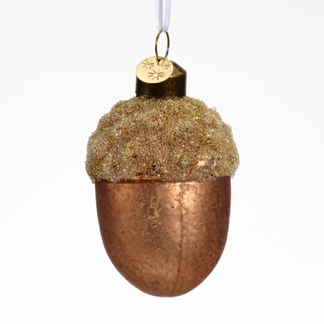 Decoris Glass Figure Hanging Christmas Decoration (Choice of 6)