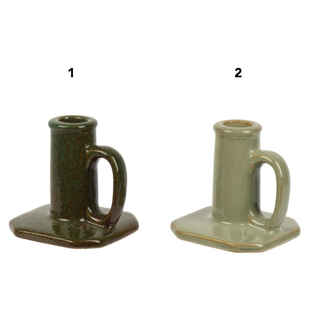 Decoris 8.5cm Porcelain Candle Holder