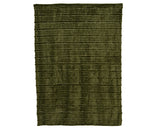 Decoris 170cm Irregular Stripe Throw - Green