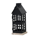 Decoris Medium Black Iron House Lantern