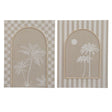 Decoris Palm Tree Canvas Painting (Choice of 2) - Old Railway Line Garden Centre