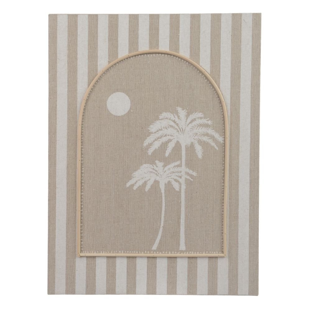 Decoris Palm Tree Canvas Painting (Choice of 2) - Old Railway Line Garden Centre