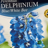 Delph Magic Fountain Blue/White Bee - 1Ltr Pot