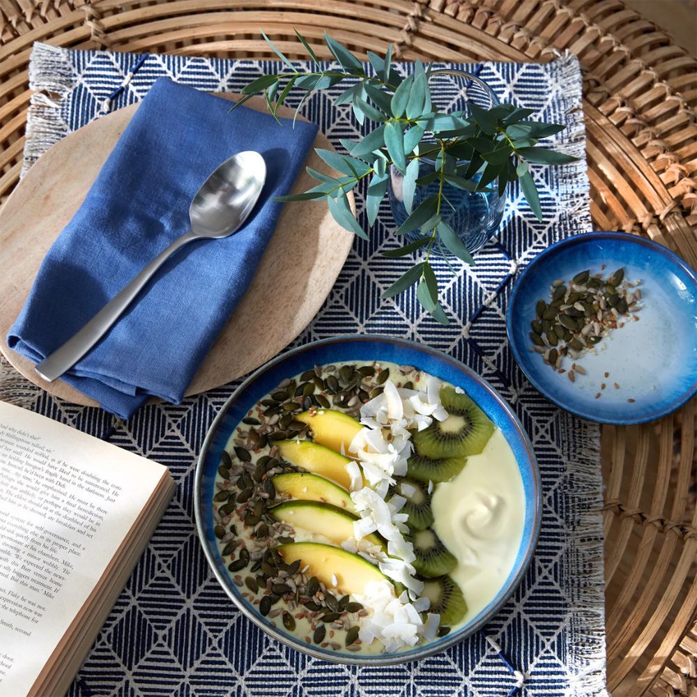 Denby 17cm Blue Haze Coupe Cereal Bowl