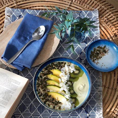 Denby 17cm Blue Haze Coupe Cereal Bowl