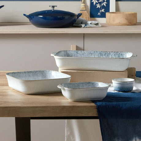 Denby 22cm Kiln Blue Small Rectangular Oven Dish