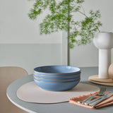 Denby 22cm Stoneware Pasta Bowl - Sky Blue