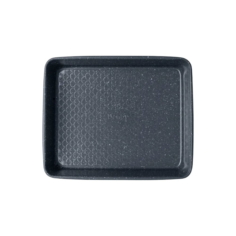 Denby Eclipse Finish Set Of 2 Roasting Trays