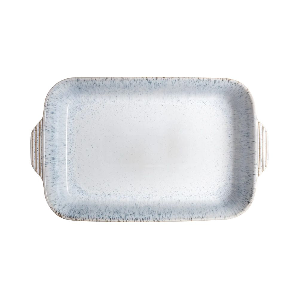 Denby 40cm Kiln Blue Large Rectangular Oven Dish