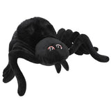 Depesche 20cm Adventure World Plush Spider - Black