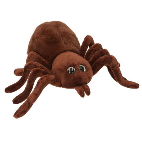 Depesche 20cm Adventure World Plush Spider - Brown