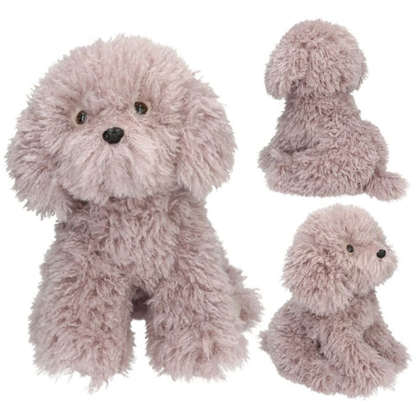 Depesche 30cm Lilac Toy Poodle Plush - Old Railway Line Garden Centre