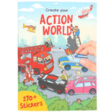 Depesche Create Your Action World Sticker Book