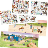 Depesche Create Your Happy Horses Colouring Book