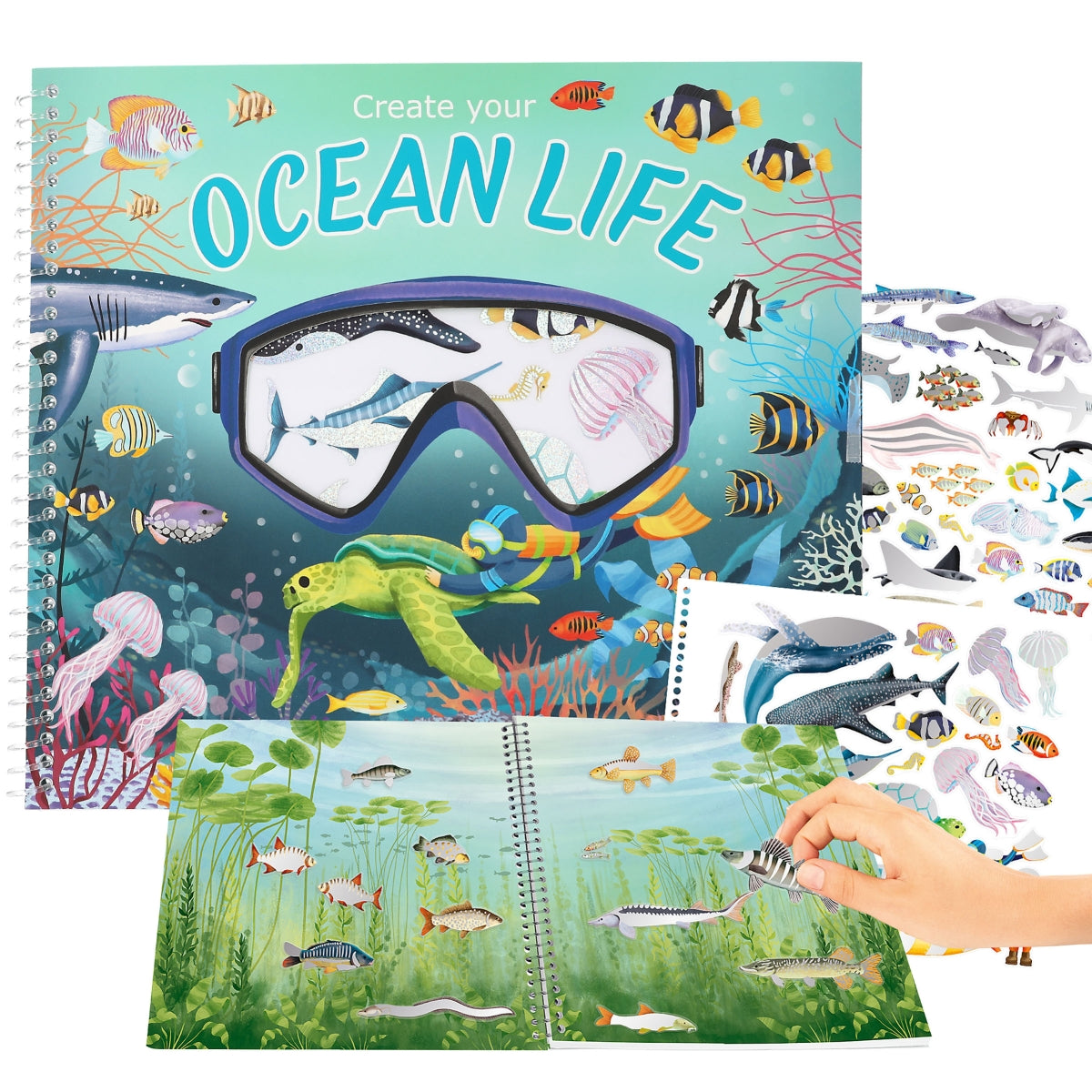 Depesche Create Your Ocean Life With Holofoil-Stickers
