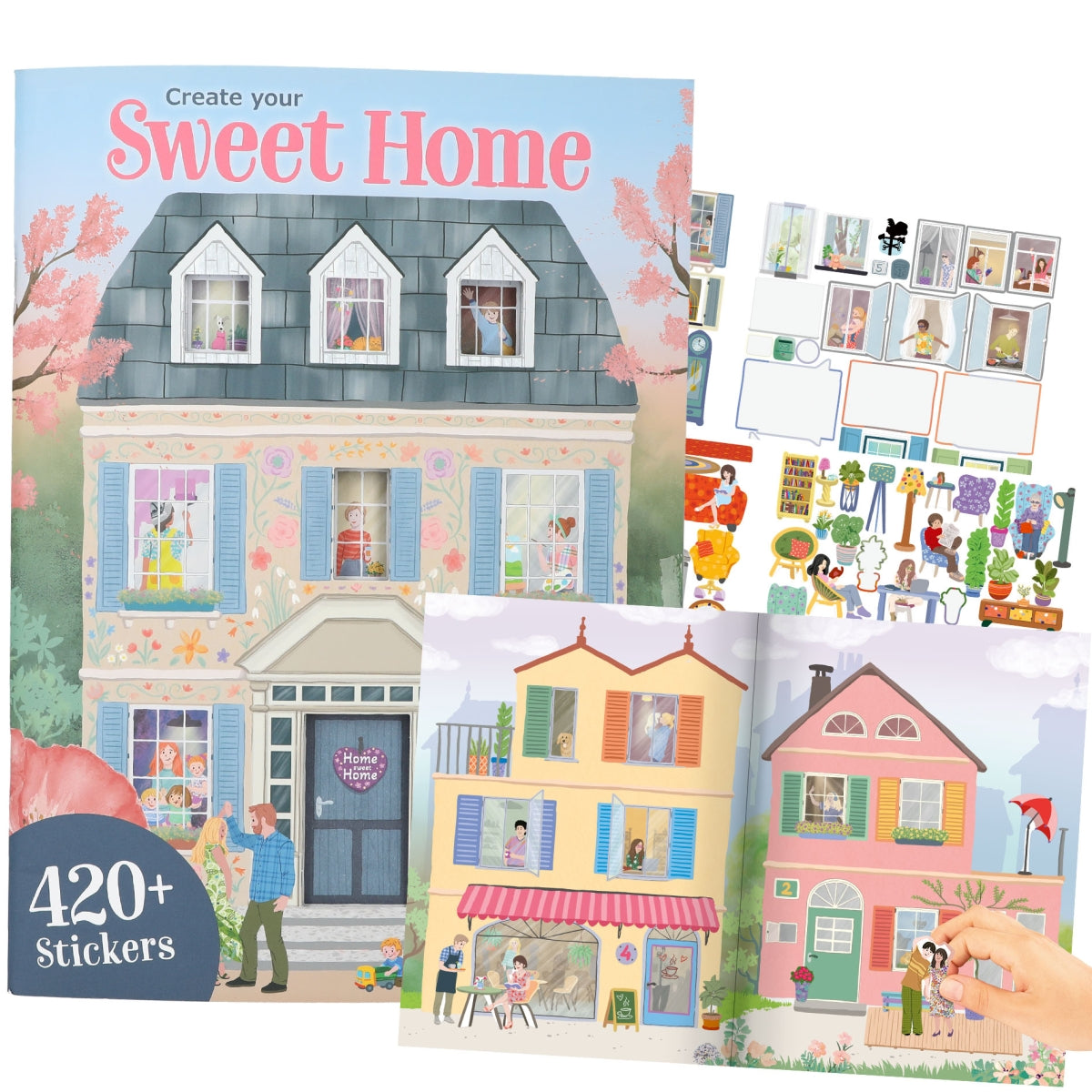 Depesche Create Your Sweet Home Sticker Book