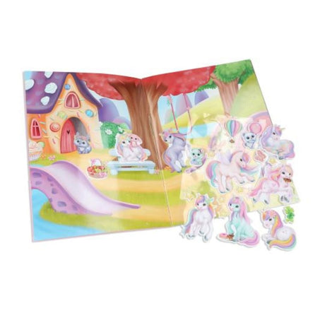 Depesche Create Your Unicorn World Sticker Book - Old Railway Line Garden Centre