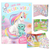 Depesche Create Your Unicorn World Sticker Book